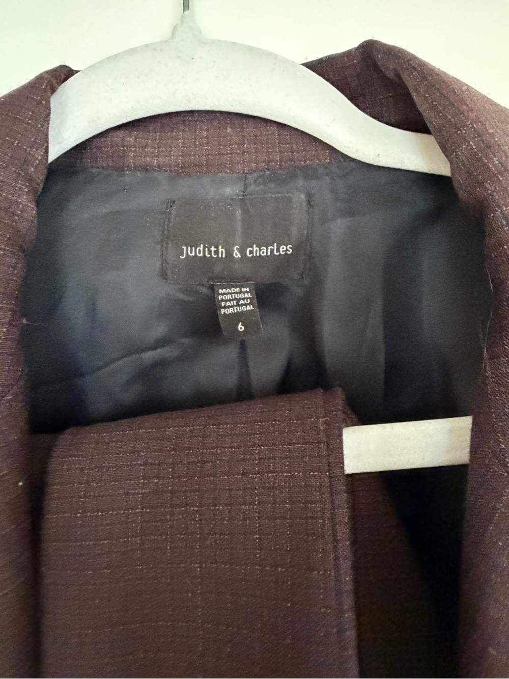 Judith & Charles suit!